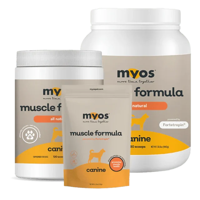 MYOS Canine  Muscle Formula powered by Fortetropin® - Image 2