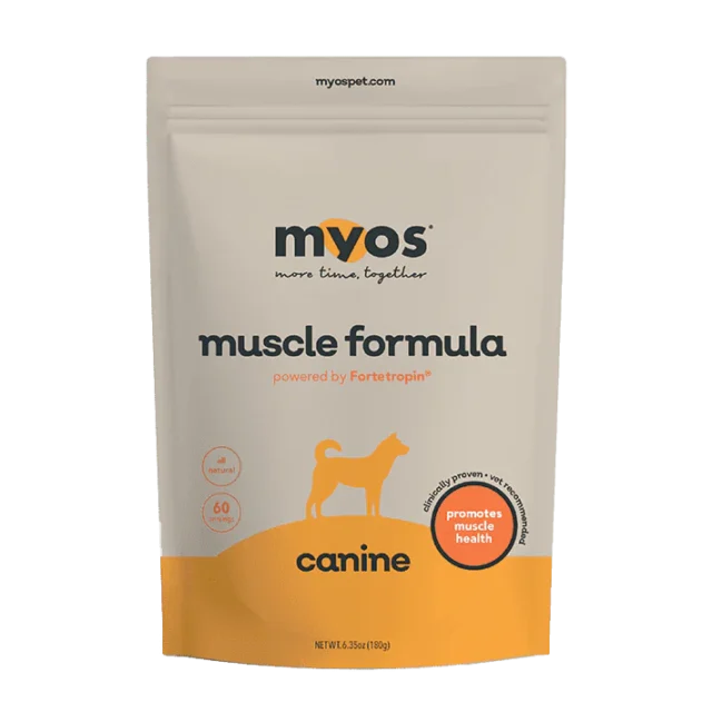 MYOS Canine  Muscle Formula powered by Fortetropin®