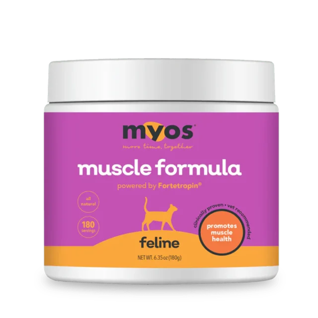 MYOS Feline Muscle Formula powered by Fortetropin®